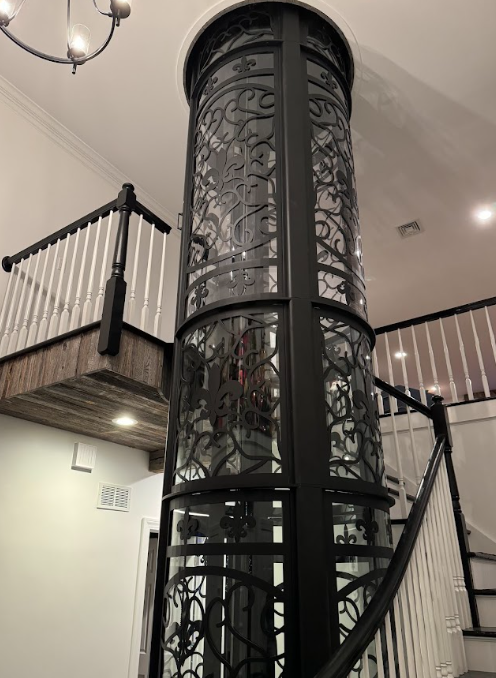 home elevator birdcage style